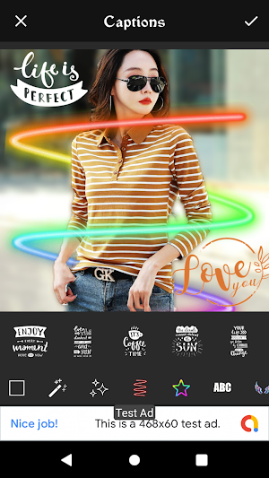 Focus me photo editor Screenshot 2