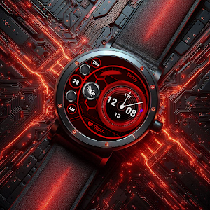 Neutron X Wear OS Watch Face Screenshot 1