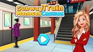 Subway Train Manager Cashier: ATM Cash Register Screenshot 1