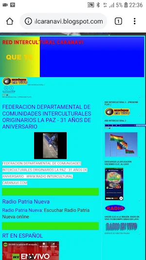 RED INTERCULTURAL LA PAZ Screenshot 0