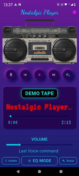 Nostalgic Player - Retro MP3 Screenshot 0