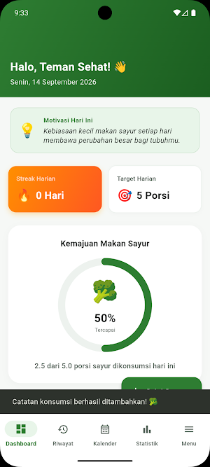 Sayur Sehat Pilihan Screenshot 1