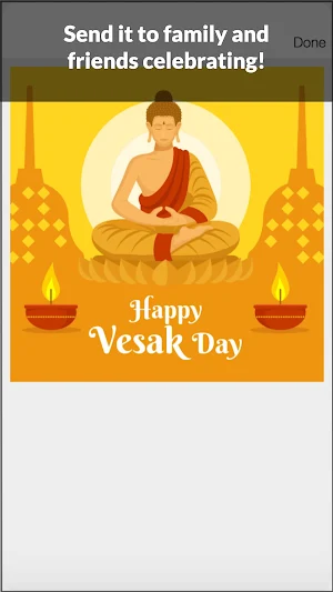 Vesak Day Greetings Cards Screenshot 3