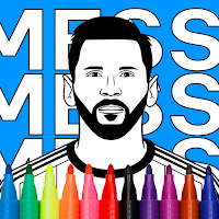 MVP Footballer Coloring Book