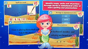 Mermaid Princess Grade 2 Games Screenshot 3