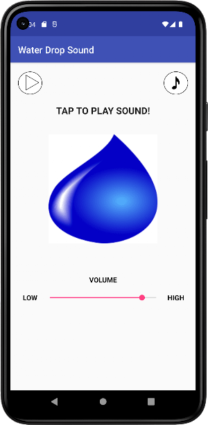 Water Drop Sound Screenshot 3