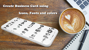 Business Card Maker Visiting Card Maker Photo Logo Screenshot 0