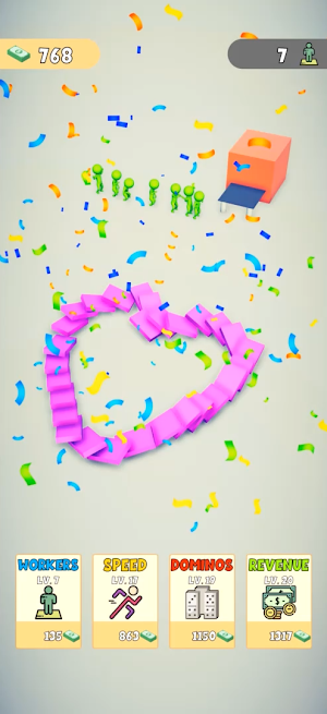 Idle Domino Screenshot 0