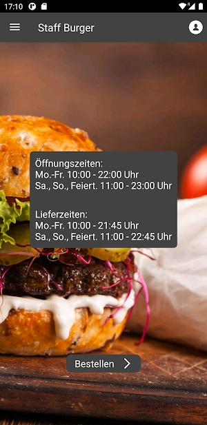 Staff Burger Screenshot 1