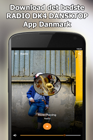 Radio DK4 DANSKTOP Online Gratis Danmark Screenshot 1