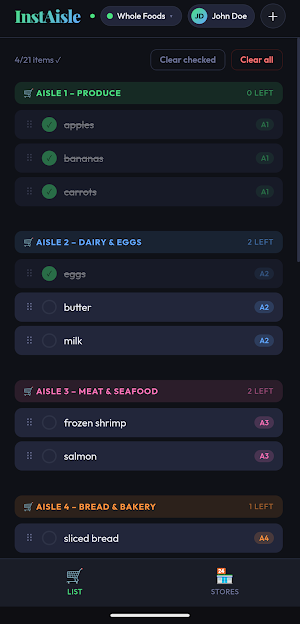 InstAisle Screenshot 3