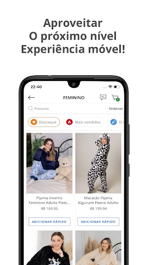Cia da Malha Pijamas Screenshot 1