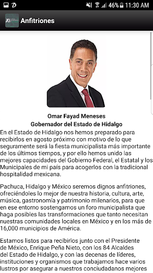 XI Cumbre Hemisférica Alcaldes Screenshot 1