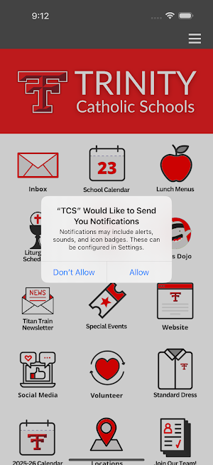 Trinity Catholic Schools Screenshot 1