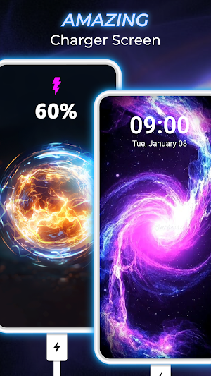 Art Battery Charging Animation Screenshot 1