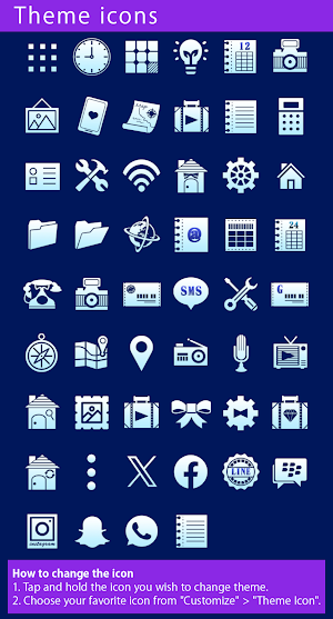 A Starry Night Theme +HOME Screenshot 3