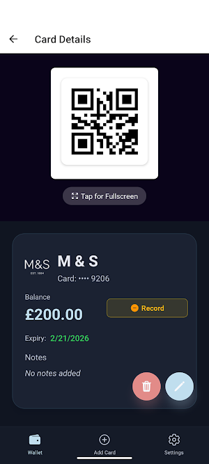 CardWise Wallet Screenshot 2
