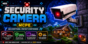 Mod Security Camera MCPE Screenshot 1