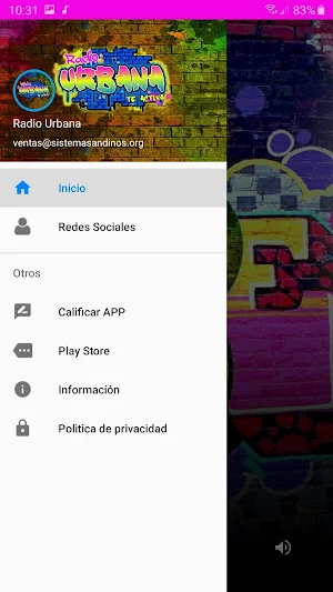 Radio Urbana Screenshot 2