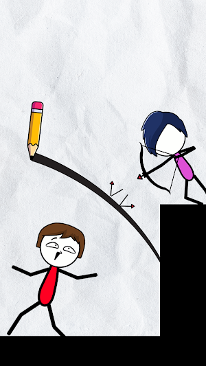 Save Stickman: Ragdoll Puzzle Screenshot 2