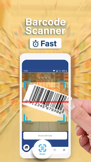 QR & Barcode Scanner - QR Generator Free 2020 Screenshot 1