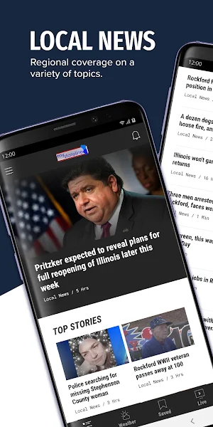 WQRF WTVO News MyStateline.com Screenshot 0