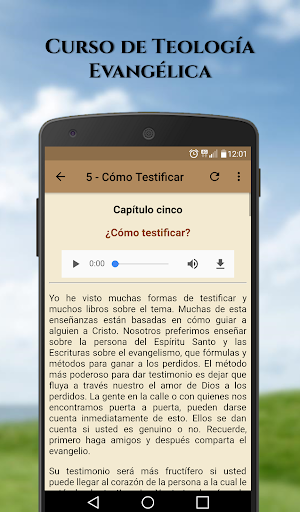 Curso de Teología Evangélica Screenshot 2