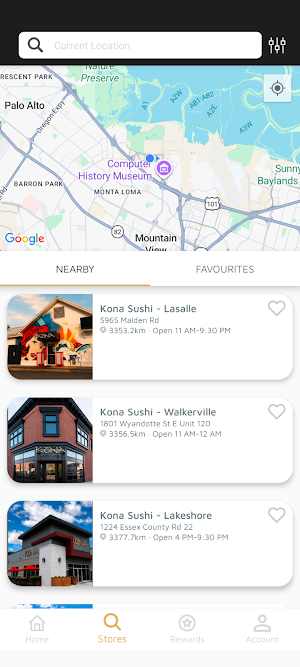 Kona Sushi Screenshot 2