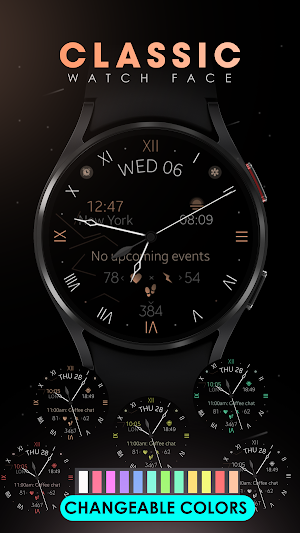 Classic Bronze watch face Screenshot 2