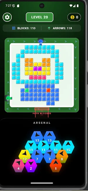 Pixel Orbit: Color Siege Screenshot 3