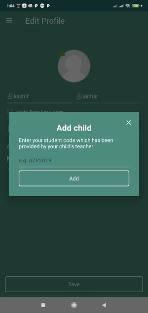 MWS Parent App Screenshot 3