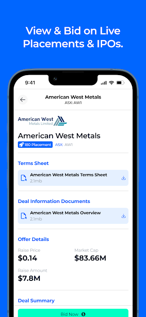 180 Markets ASX Capital Raises Screenshot 2