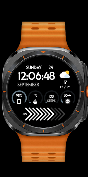 Nighty Digital 40 - watch face Screenshot 2