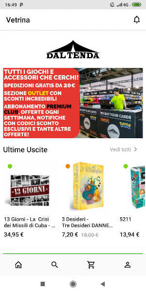 Dal Tenda Shop Screenshot 0
