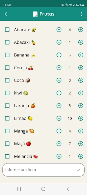 Shopping list Screenshot 2