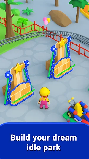 Awesome Theme Park : Idle Game Screenshot 0