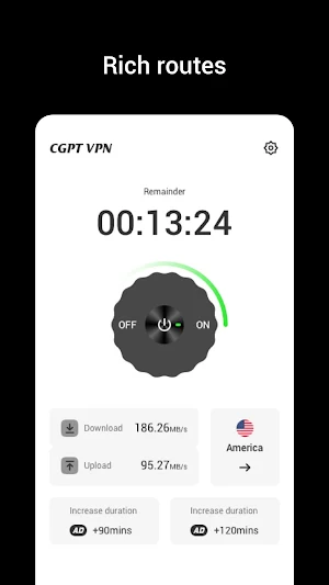 CGPT VPN: Fast, Secure Screenshot 1