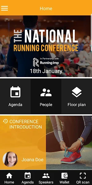 National Running Conference Screenshot 1