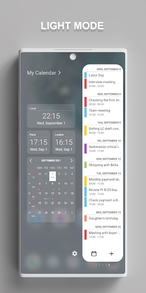 Calendar for Edge Panel Screenshot 2
