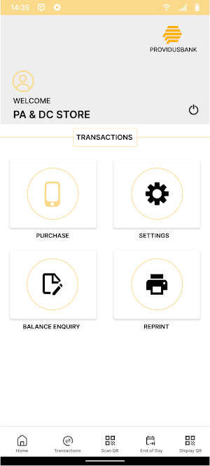 Providus SoftPOS Screenshot 0
