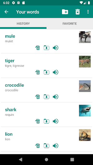 French English Dictionary Screenshot 3