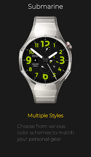 Submarine: Analog Tool Watch Screenshot 3