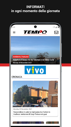 Tempo News Screenshot 1