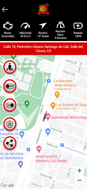 TopTracker GPS Screenshot 3