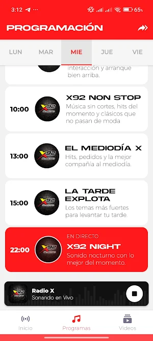 Radio X92 Screenshot 3