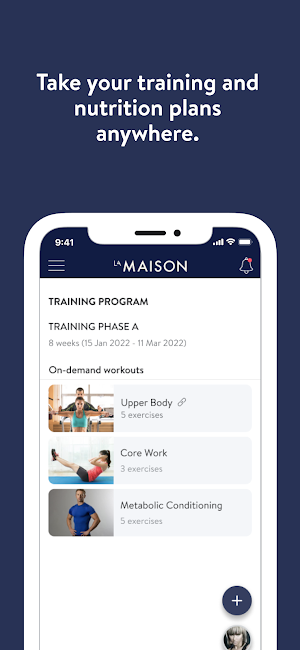 La Maison Personal Training Screenshot 2