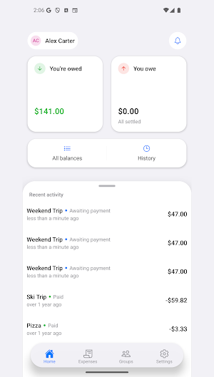 CoPAY Screenshot 2