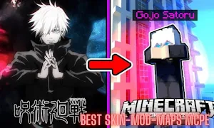 Gojo Satoru Mod for MCPE Screenshot 1