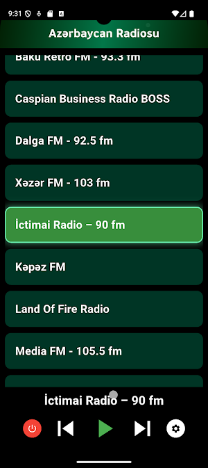 Azərbaycan Radiosu Screenshot 1