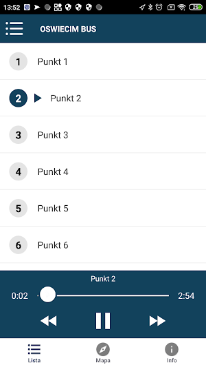 Oświęcim Bus Audioprzewodnik Screenshot 2